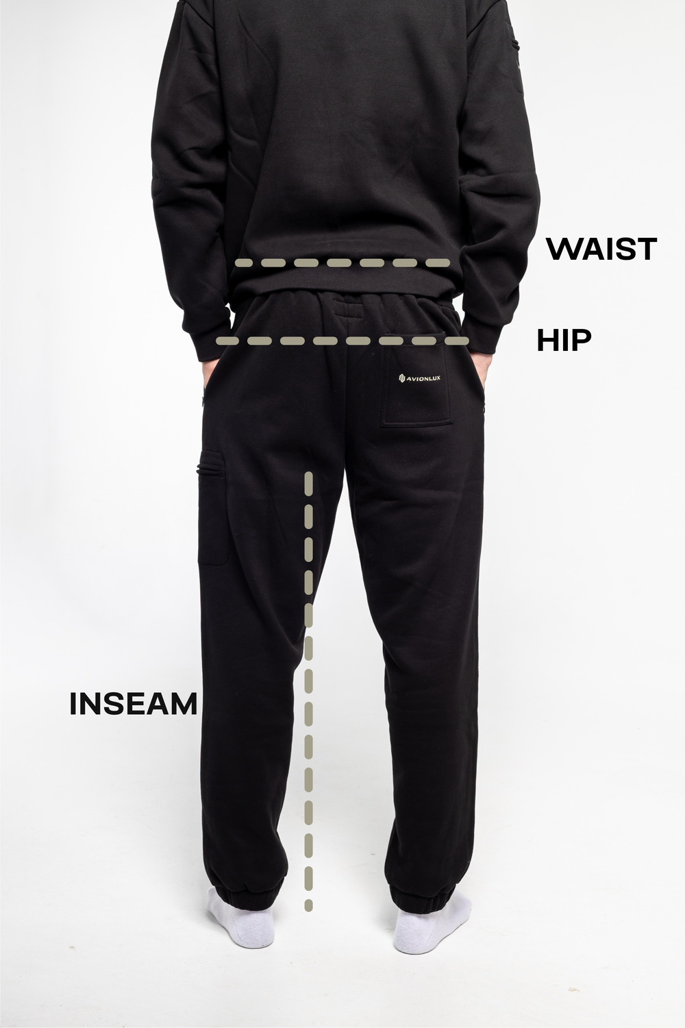 Where to measure, on your body or the garment.